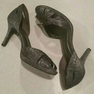Michelle D  Metallic Heels 8.5 M